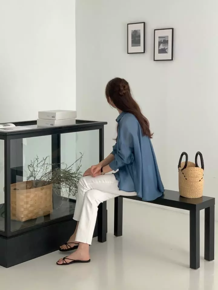 Atthismoment - Korean Women Fashion - #vintageinspired - Tencel Blouse - 2