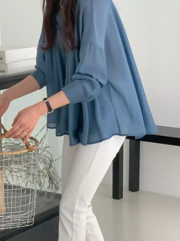 Atthismoment - Korean Women Fashion - #womensfashion - Tencel Blouse