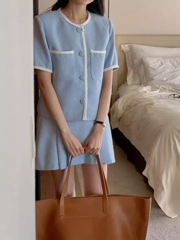 Atthismoment - Korean Women Fashion - #womensfashion - Ponny Twid Jacket - 5