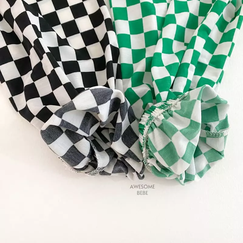 Awesome Bebe - Korean Children Fashion - #Kfashion4kids - Checker Board Pants - 8
