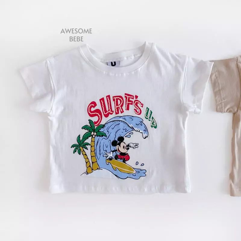 Awesome Bebe - Korean Children Fashion - #Kfashion4kids - Surfing M Tee - 5