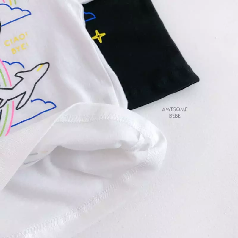 Awesome Bebe - Korean Children Fashion - #Kfashion4kids - Neon M Tee - 3