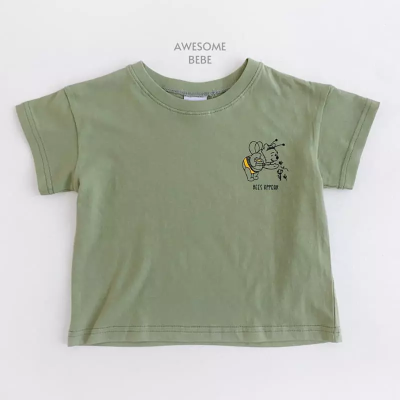 Awesome Bebe - Korean Children Fashion - #Kfashion4kids - Honey Bee P Tee - 2