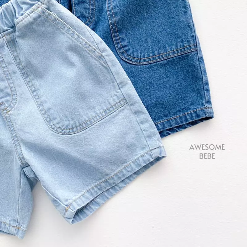 Awesome Bebe - Korean Children Fashion - #childofig - Pocket Pants - 5