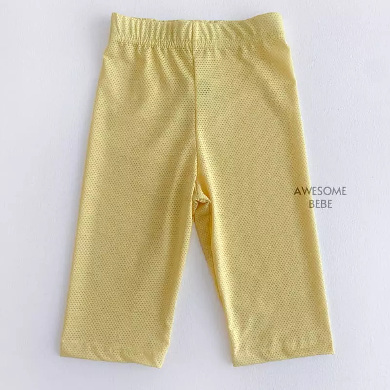 Awesome Bebe - Korean Children Fashion - #childofig - Mesh Leggings - 3