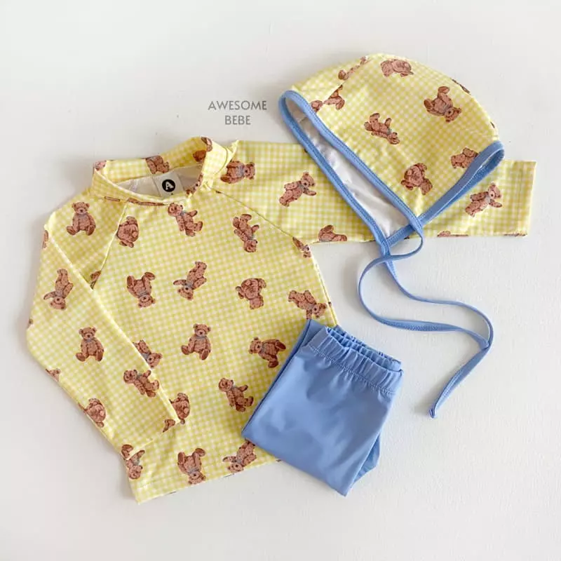 Awesome Bebe - Korean Children Fashion - #childofig - Colorful Rashguard - 4