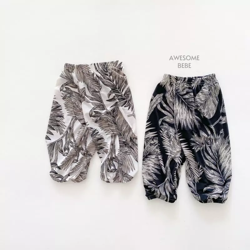 Awesome Bebe - Korean Children Fashion - #childrensboutique - Palm Pants - 3