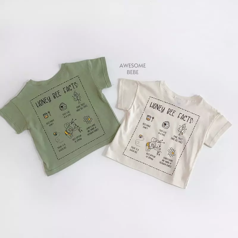 Awesome Bebe - Korean Children Fashion - #childrensboutique - Honey Bee P Tee - 11