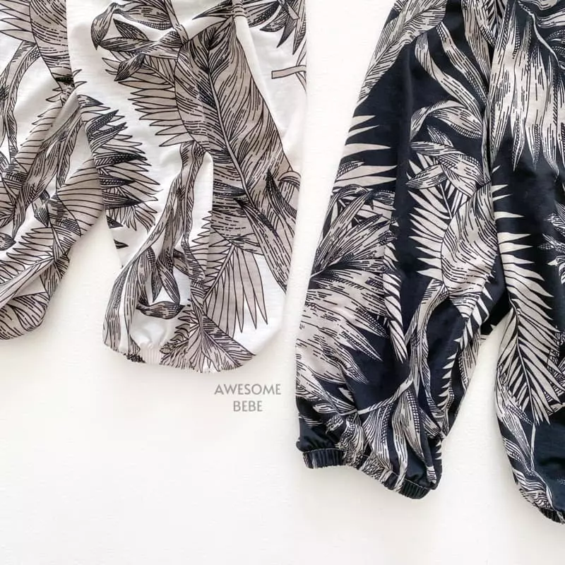 Awesome Bebe - Korean Children Fashion - #childrensboutique - Palm Pants - 4