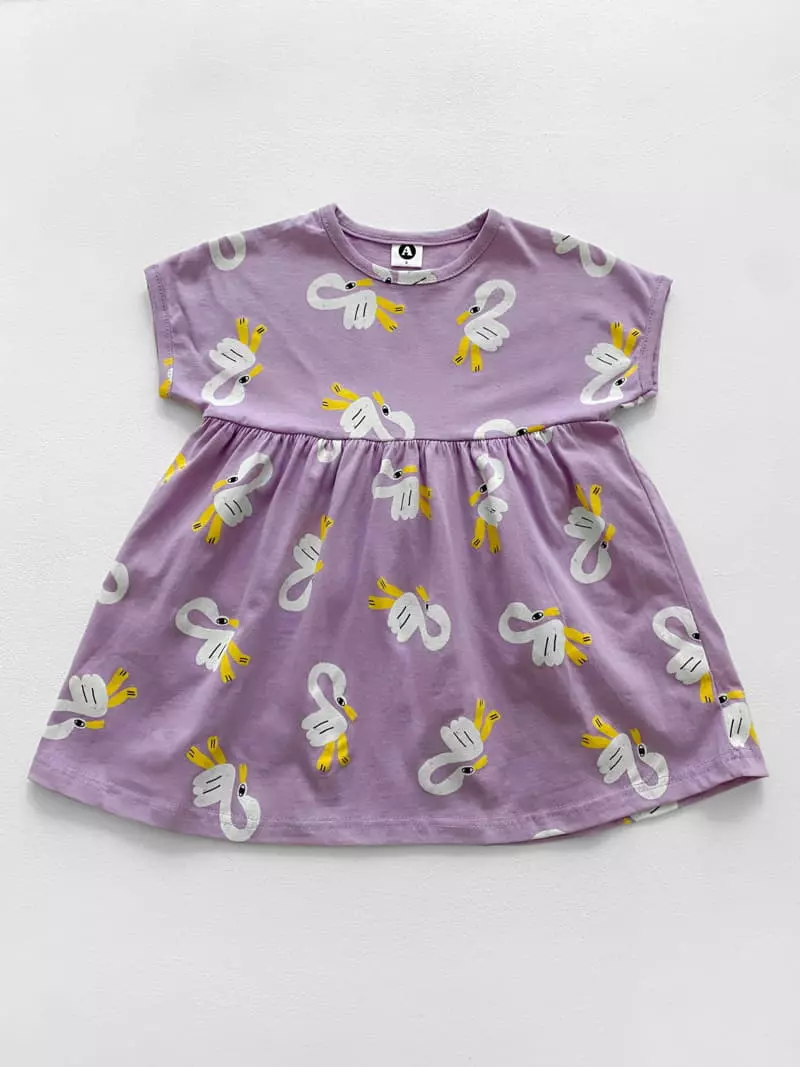 Awesome Bebe - Korean Children Fashion - #discoveringself - Swan One-piece