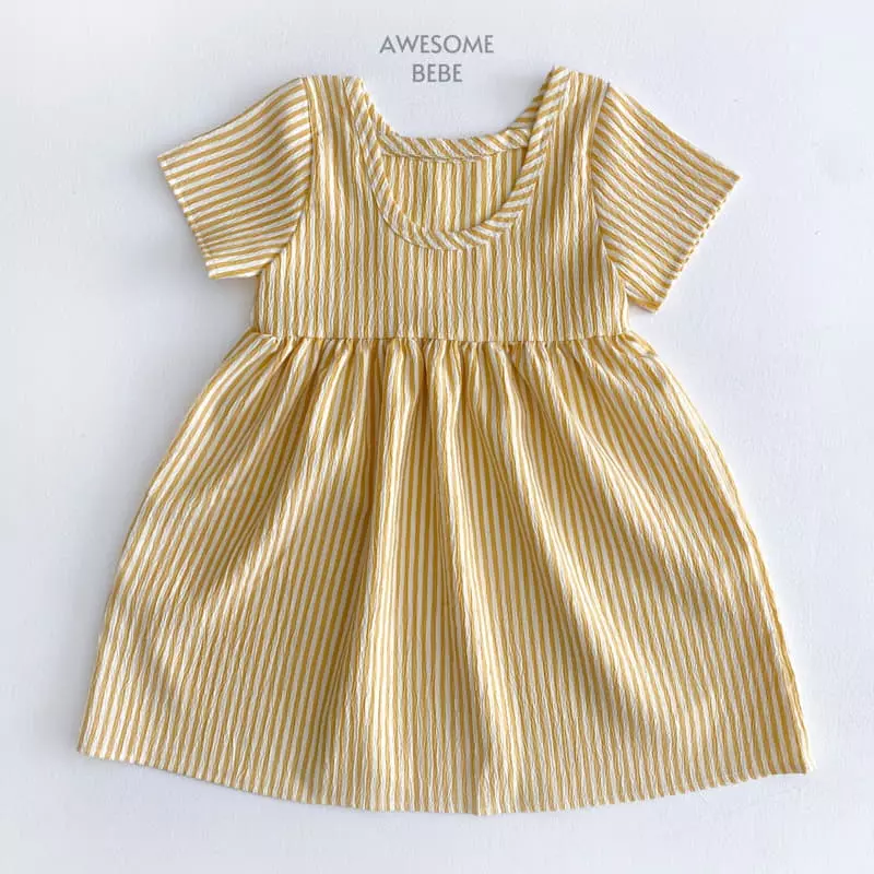 Awesome Bebe - Korean Children Fashion - #discoveringself - Back One-piece - 4