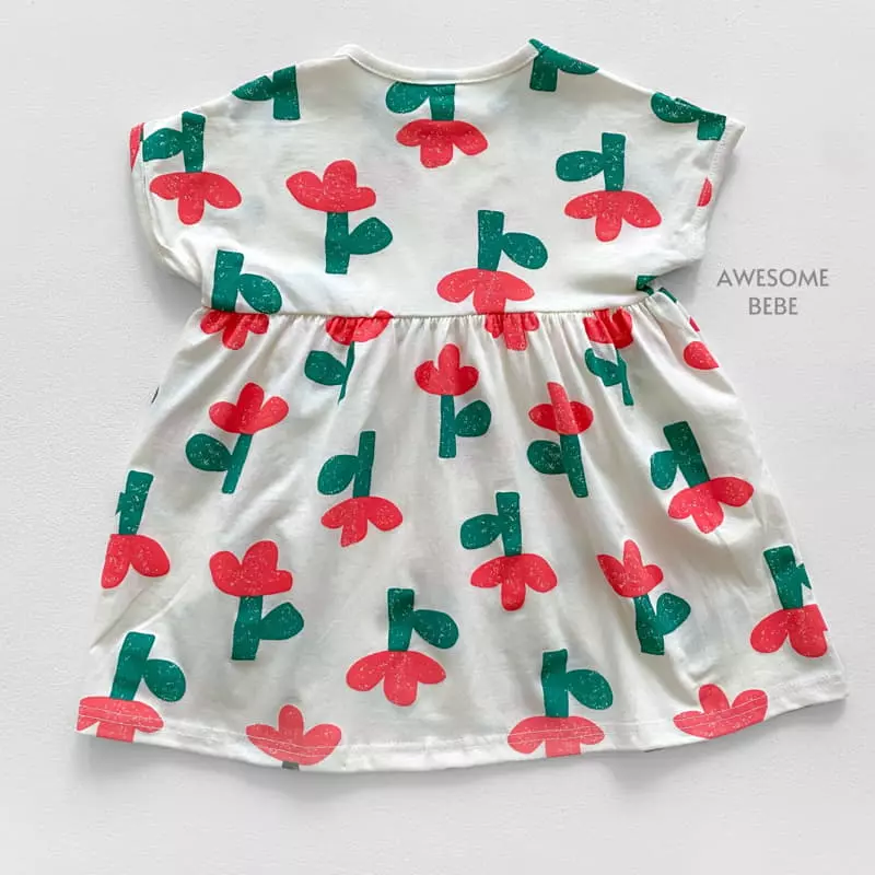 Awesome Bebe - Korean Children Fashion - #kidsshorts - Garden One-piece - 2