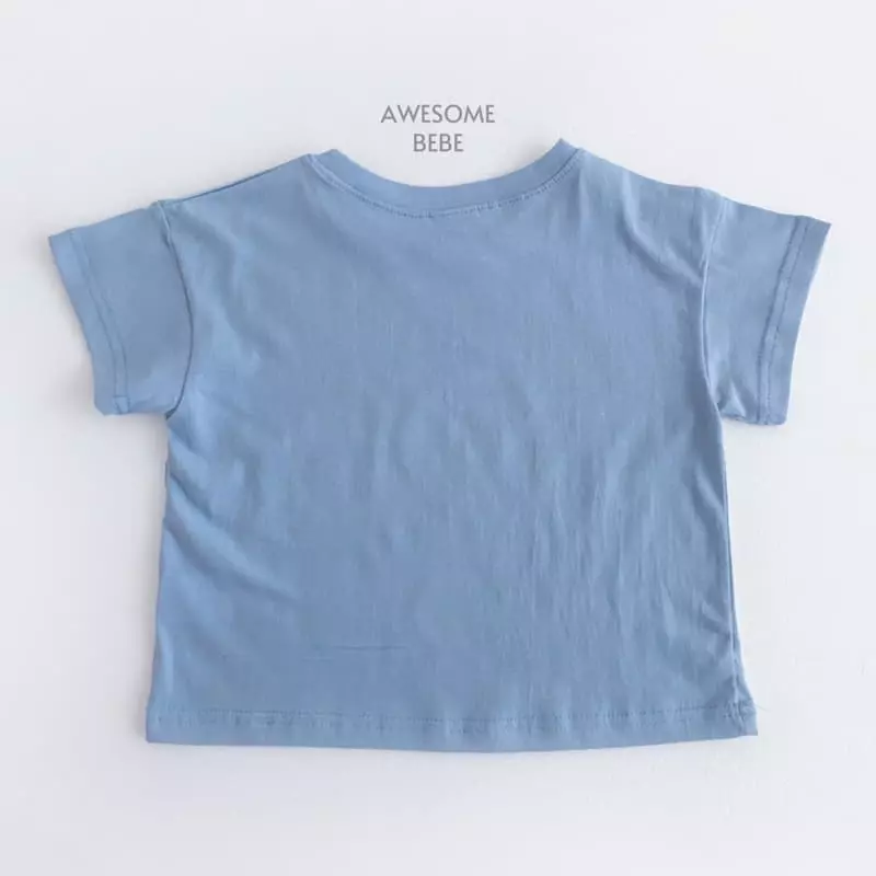 Awesome Bebe - Korean Children Fashion - #kidsshorts - Oh M Tee - 4