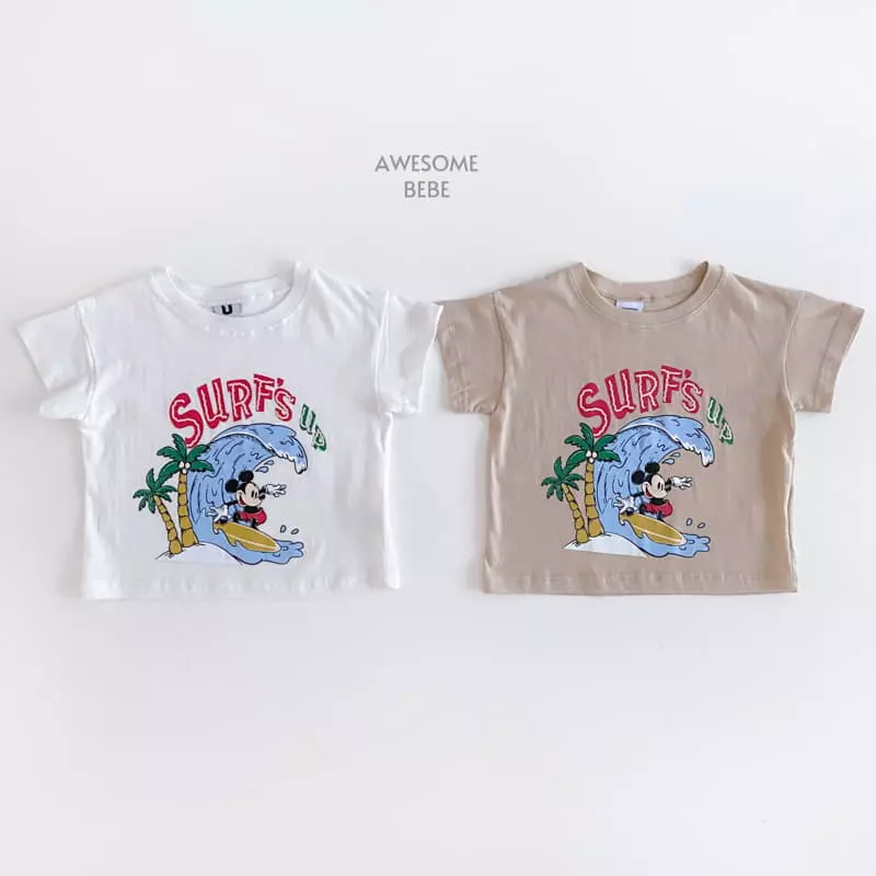 Awesome Bebe - Korean Children Fashion - #kidsstore - Surfing M Tee - 4