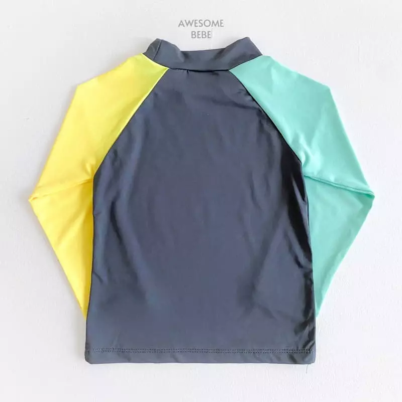 Awesome Bebe - Korean Children Fashion - #kidzfashiontrend - D Rashguard Set - 10