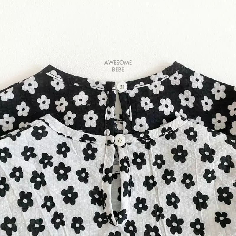 Awesome Bebe - Korean Children Fashion - #magicofchildhood - Small Flower One-piece - 9