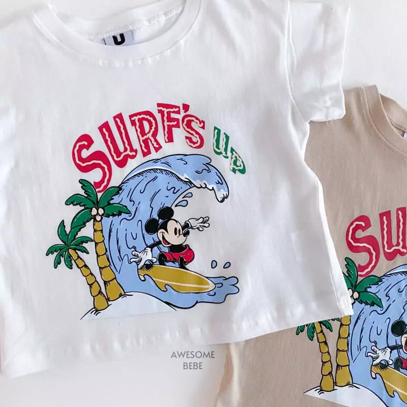 Awesome Bebe - Korean Children Fashion - #magicofchildhood - Surfing M Tee - 7