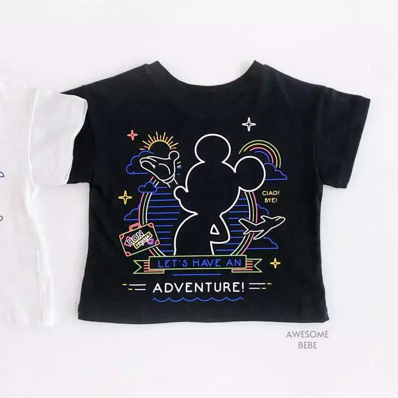 Awesome Bebe - Korean Children Fashion - #magicofchildhood - Neon M Tee - 5