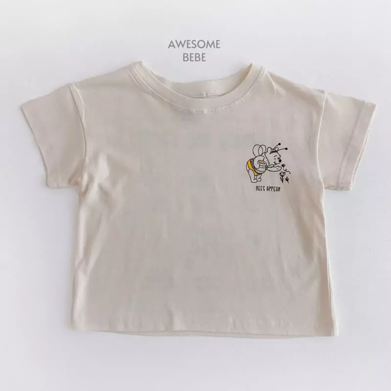 Awesome Bebe - Korean Children Fashion - #littlefashionista - Honey Bee P Tee - 4