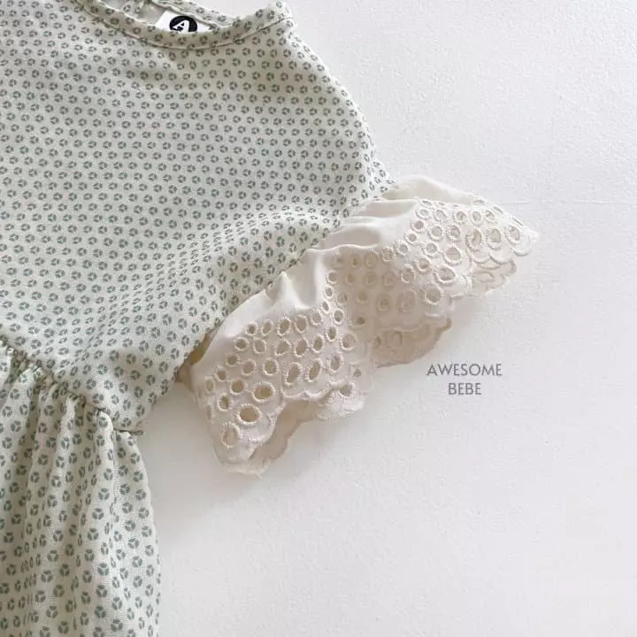 Awesome Bebe - Korean Children Fashion - #minifashionista - Lace One-piece - 3