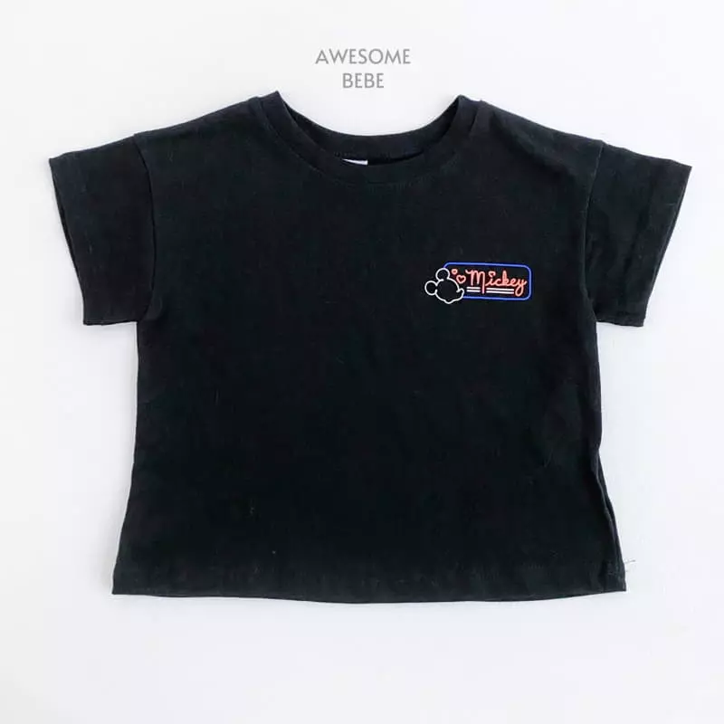 Awesome Bebe - Korean Children Fashion - #prettylittlegirls - Neon M Tee - 7