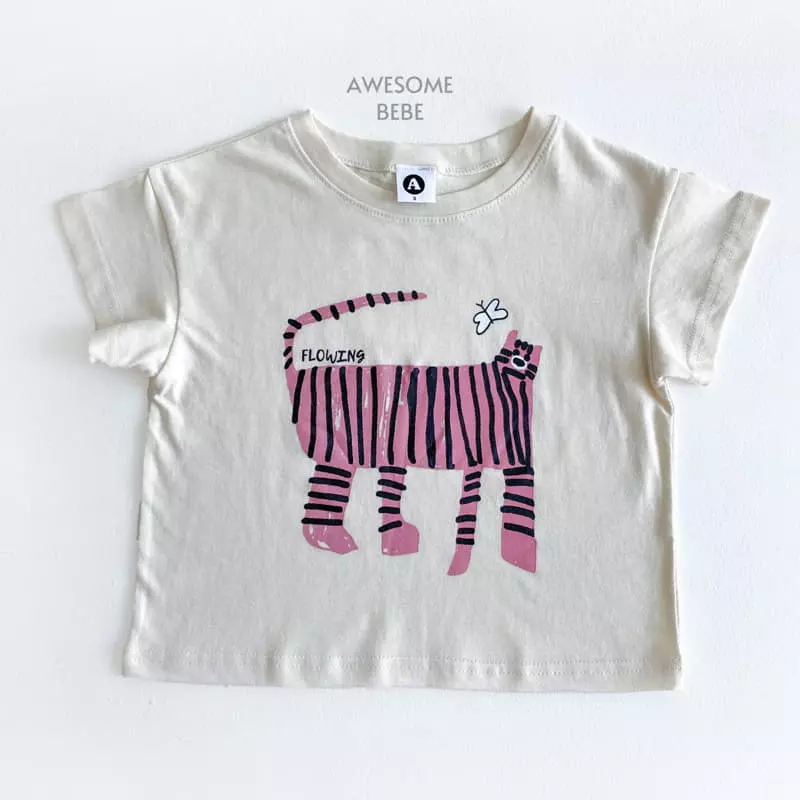 Awesome Bebe - Korean Children Fashion - #stylishchildhood - Tiger Top Bottom Set - 8