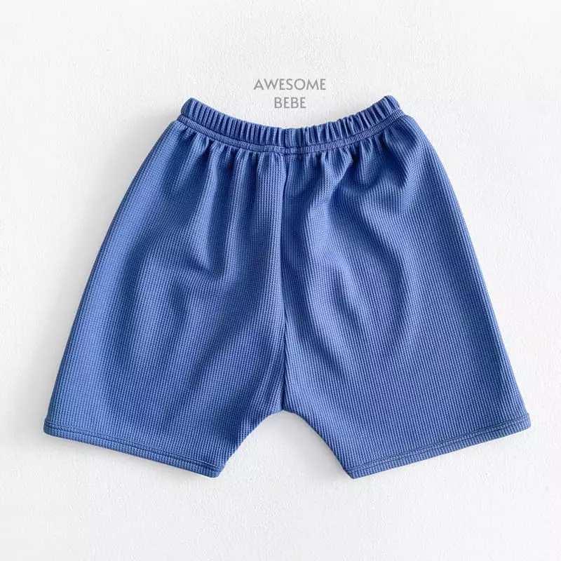 Awesome Bebe - Korean Children Fashion - #stylishchildhood - Waffle Top Bottom Set - 7