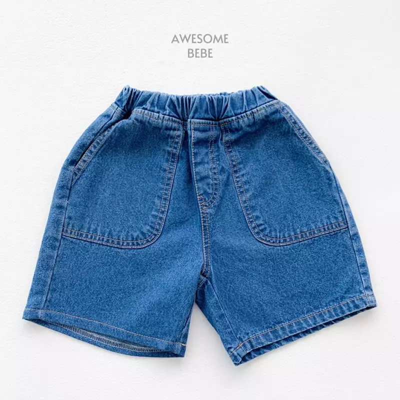 Awesome Bebe - Korean Children Fashion - #todddlerfashion - Pocket Pants - 2
