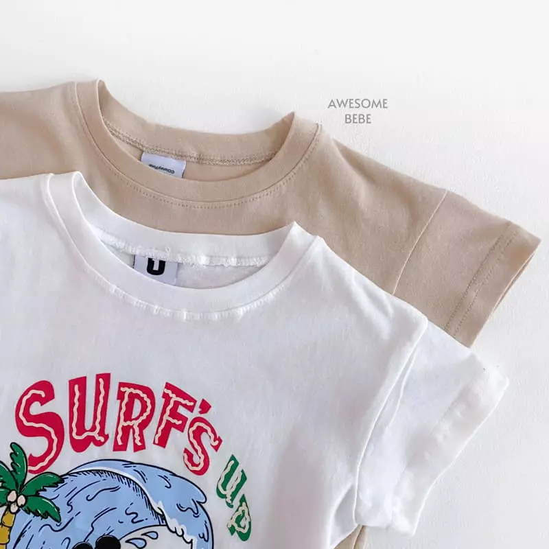 Awesome Bebe - Korean Children Fashion - #todddlerfashion - Surfing M Tee - 10