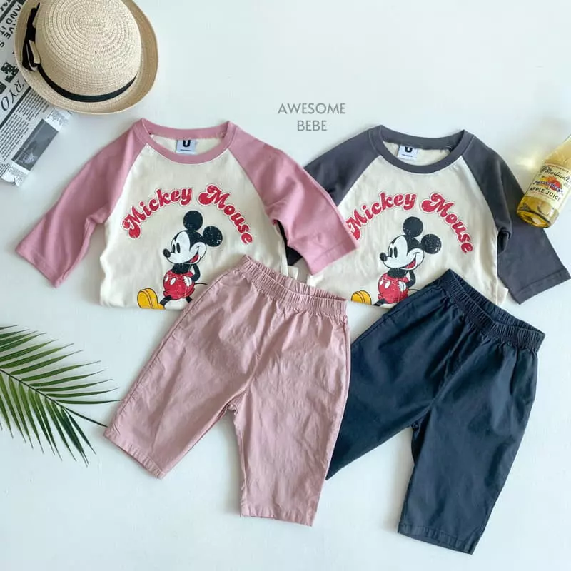 Awesome Bebe - Korean Children Fashion - #todddlerfashion - M Tee - 9