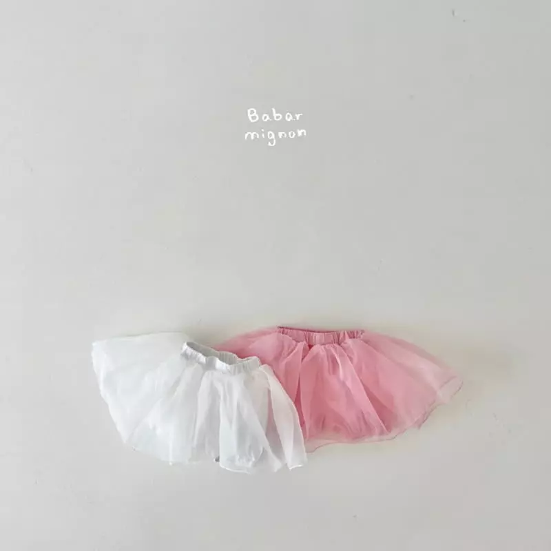 Babar Mignon - Korean Children Fashion - #Kfashion4kids - Mesh Skirt - 9