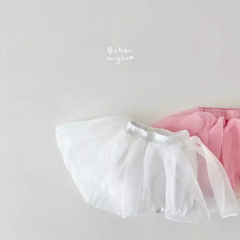 Babar Mignon - Korean Children Fashion - #childofig - Mesh Skirt