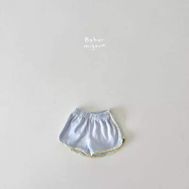 Babar Mignon - Korean Children Fashion - #childofig - Terry Piping Shorts - 5