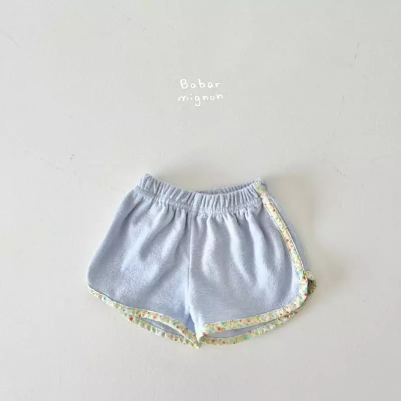 Babar Mignon - Korean Children Fashion - #childofig - Terry Piping Shorts - 6