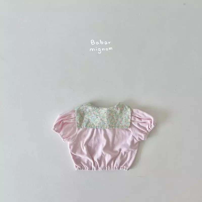 Babar Mignon - Korean Children Fashion - #childrensboutique - Collar Terry Tee - 10