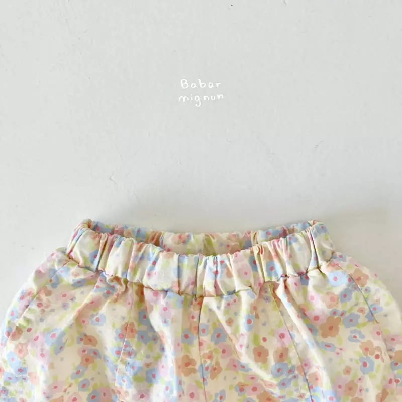 Babar Mignon - Korean Children Fashion - #childrensboutique - Pot Lace Shorts - 8