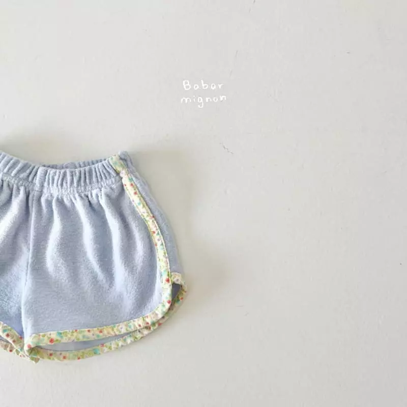 Babar Mignon - Korean Children Fashion - #childrensboutique - Terry Piping Shorts - 7
