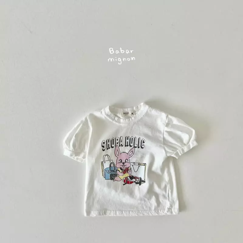 Babar Mignon - Korean Children Fashion - #discoveringself - Shopper Puff Tee - 8