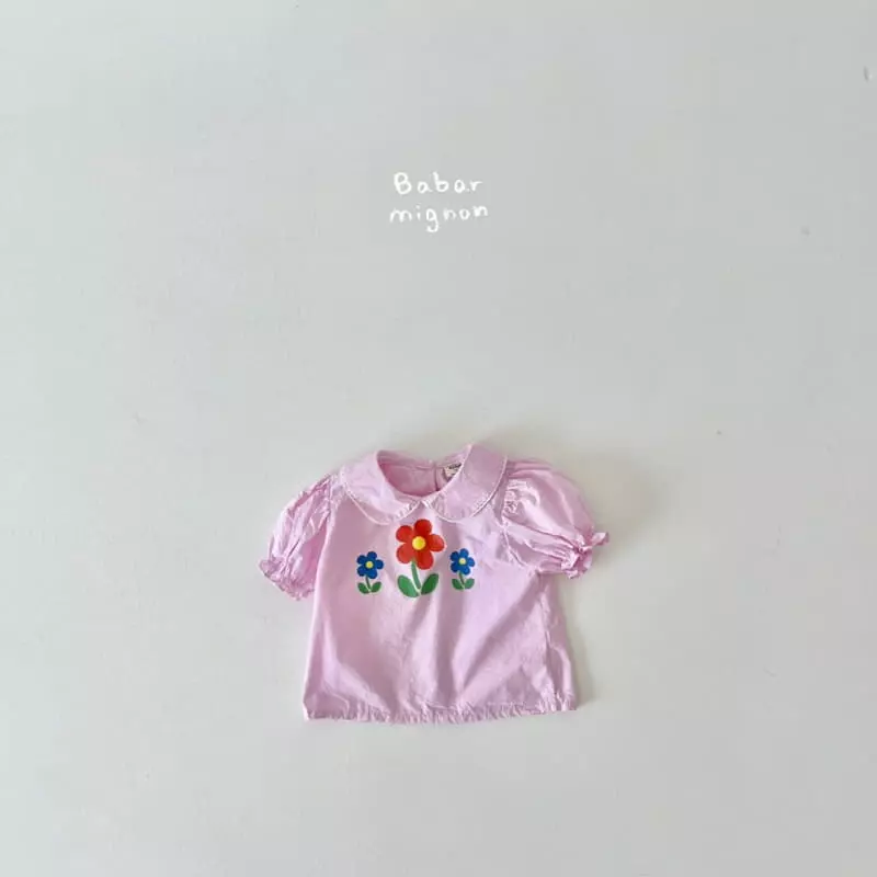 Babar Mignon - Korean Children Fashion - #discoveringself - Garden Blouse - 3