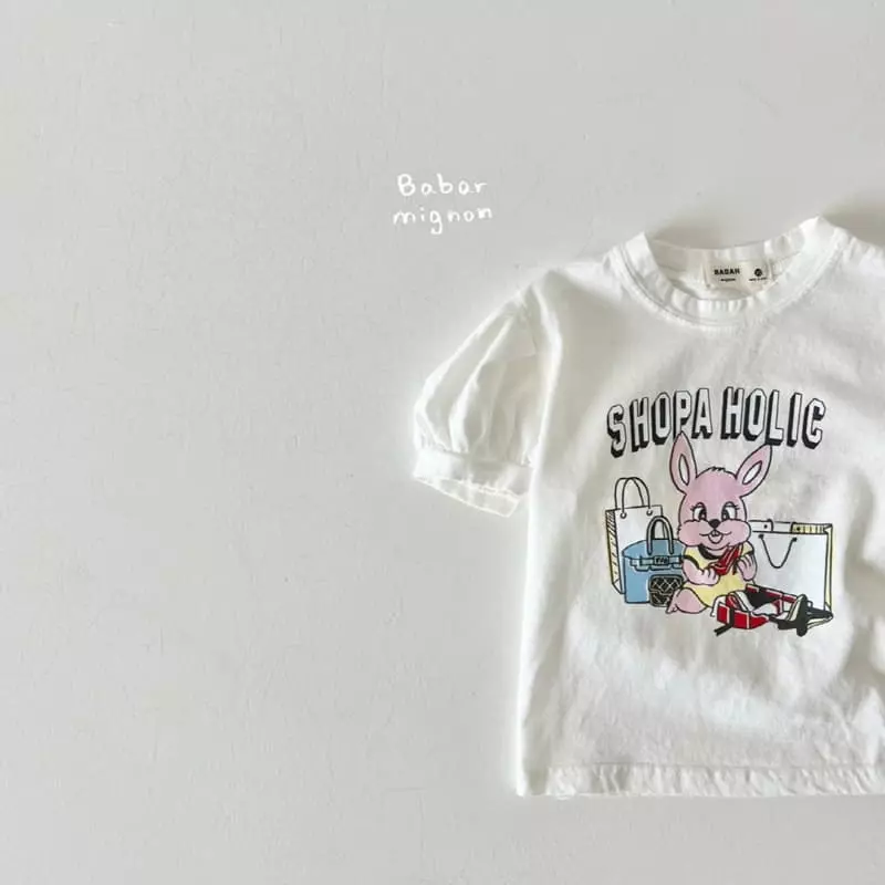 Babar Mignon - Korean Children Fashion - #fashionkids - Shopper Puff Tee - 9