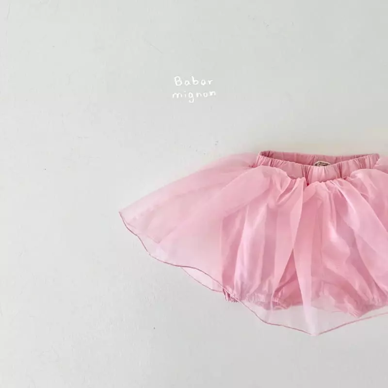 Babar Mignon - Korean Children Fashion - #fashionkids - Mesh Skirt - 5