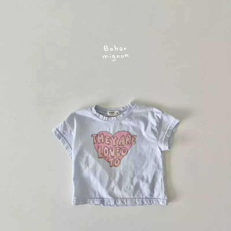 Babar Mignon - Korean Children Fashion - #kidsstore - Love Tee - 6