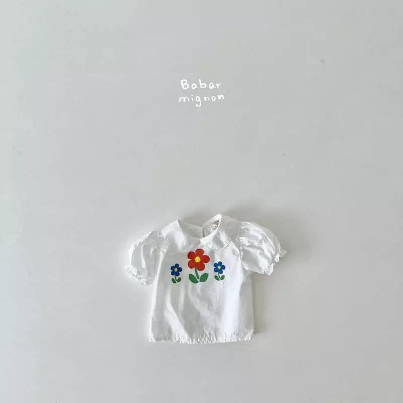 Babar Mignon - Korean Children Fashion - #kidzfashiontrend - Garden Blouse - 7