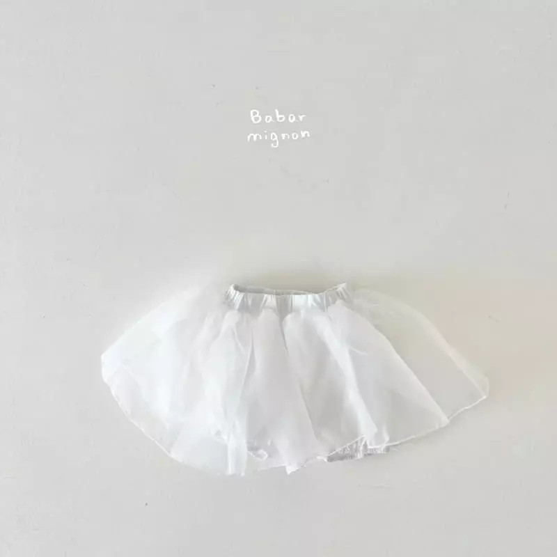 Babar Mignon - Korean Children Fashion - #littlefashionista - Mesh Skirt - 10