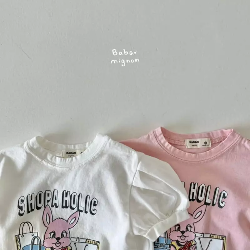 Babar Mignon - Korean Children Fashion - #todddlerfashion - Shopper Puff Tee - 2