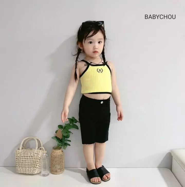 Babychou - Korean Children Fashion - #magicofchildhood - Ribbon Sleeveless - 12