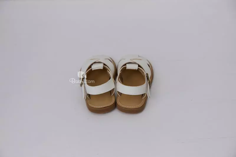 Babyzzam - Korean Children Fashion - #minifashionista - A117 Letter Sandals - 10