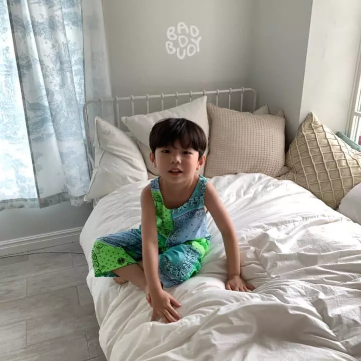 Badburdy - Korean Children Fashion - #discoveringself - Paisely Jumpsuit - 7