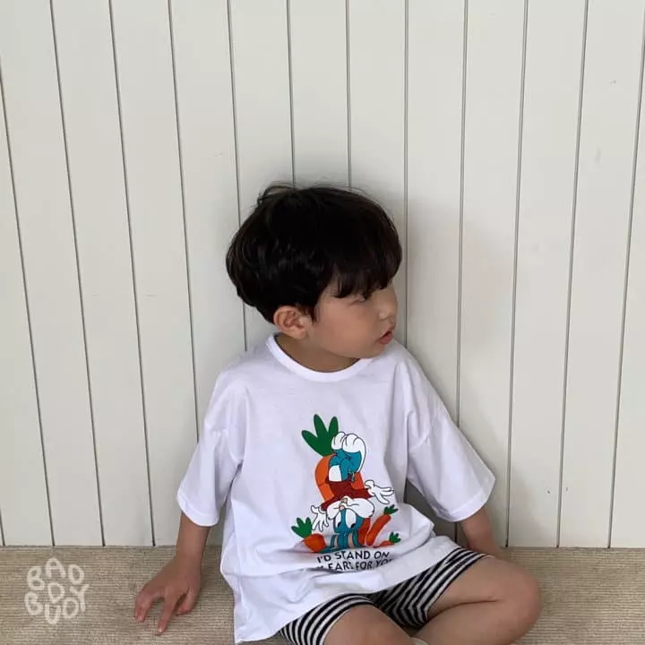 Badburdy - Korean Children Fashion - #discoveringself - Upside Rabbit Tee - 5