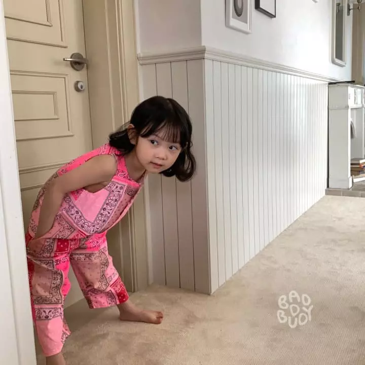 Badburdy - Korean Children Fashion - #kidsstore - Paisely Jumpsuit - 10